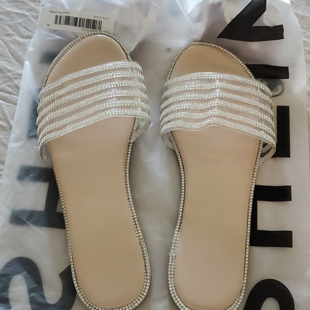 SHIEN GLITTER SLIPPERS